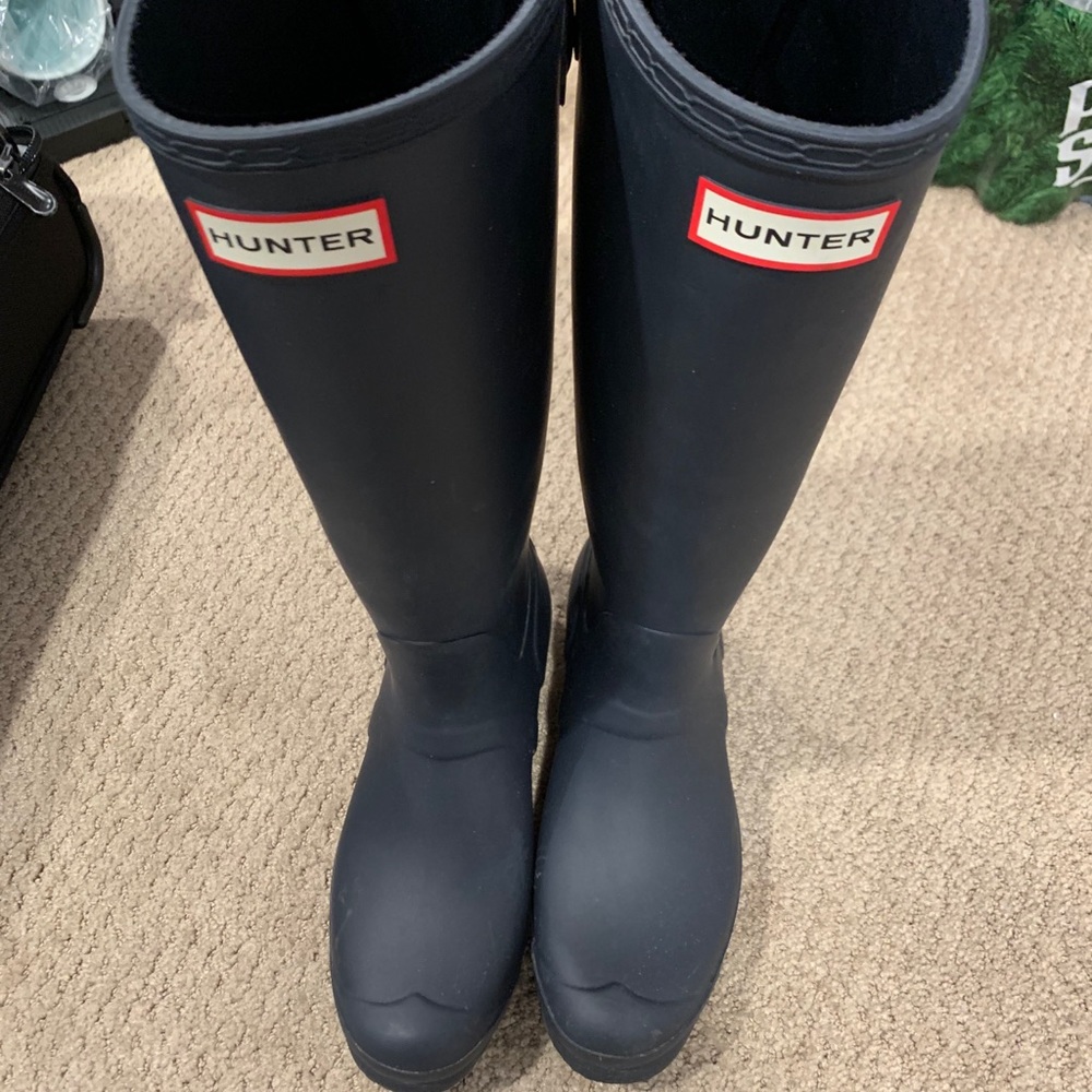 Hunter rain boots